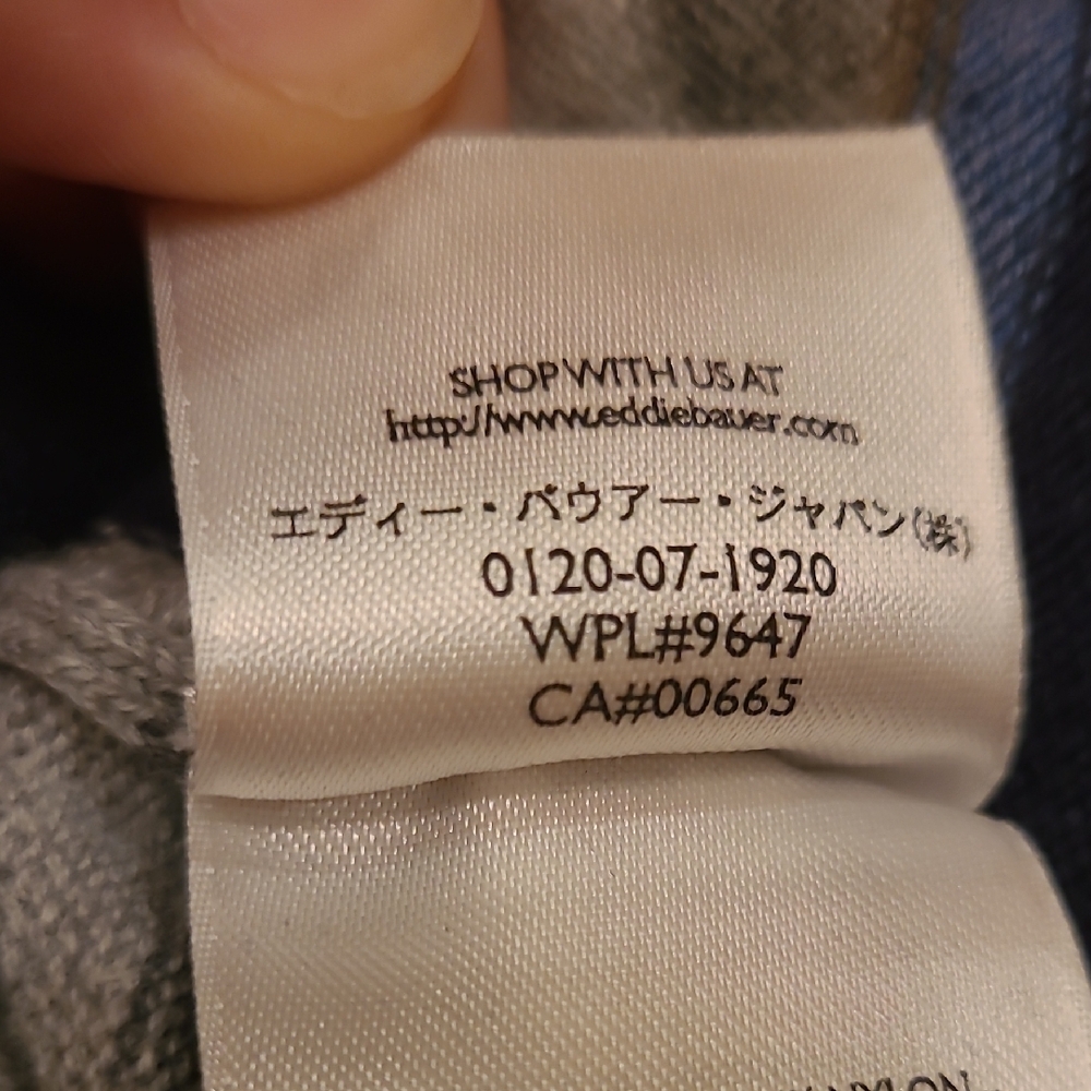 Eddie Bauer Men's Crewneck Sweater - Sz XXL Blue/gray Stripes - Picture 6 of 8